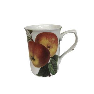Stechcol Gracy Bone China Tea Mug by Graceline Imports Apple Dishwasher Safe